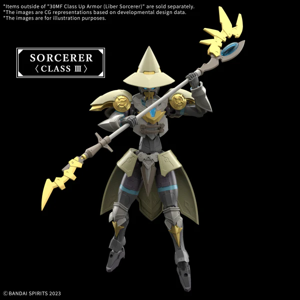 Bandai Hobby 30MF CLASS UP ARMOR （LIBER SORCERER）(2025) - Image 2