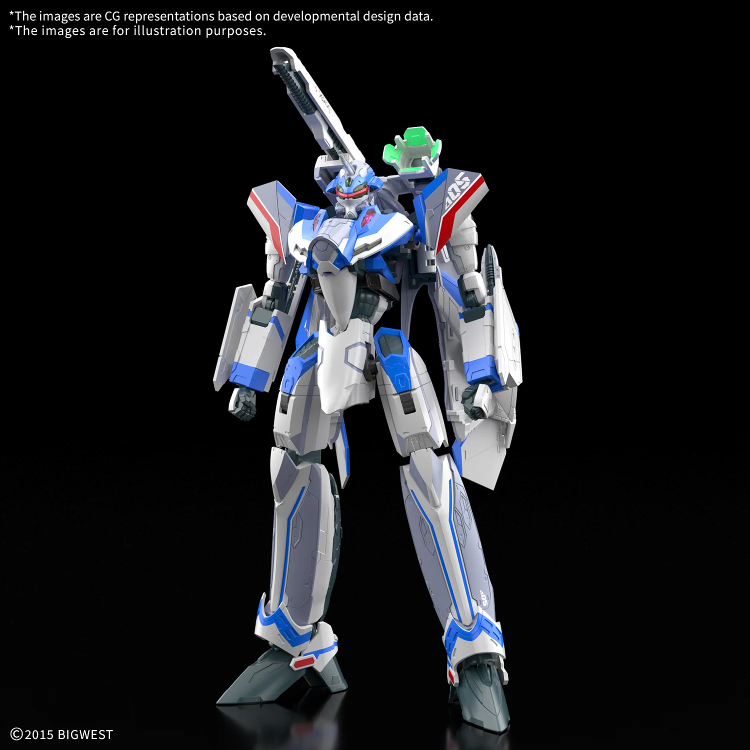 BANDAI HOBBY HG 1/100 VF-31J SIEGFRIED（HAYATE IMMELMANN USE） Deluxe Set(2025) - Image 13