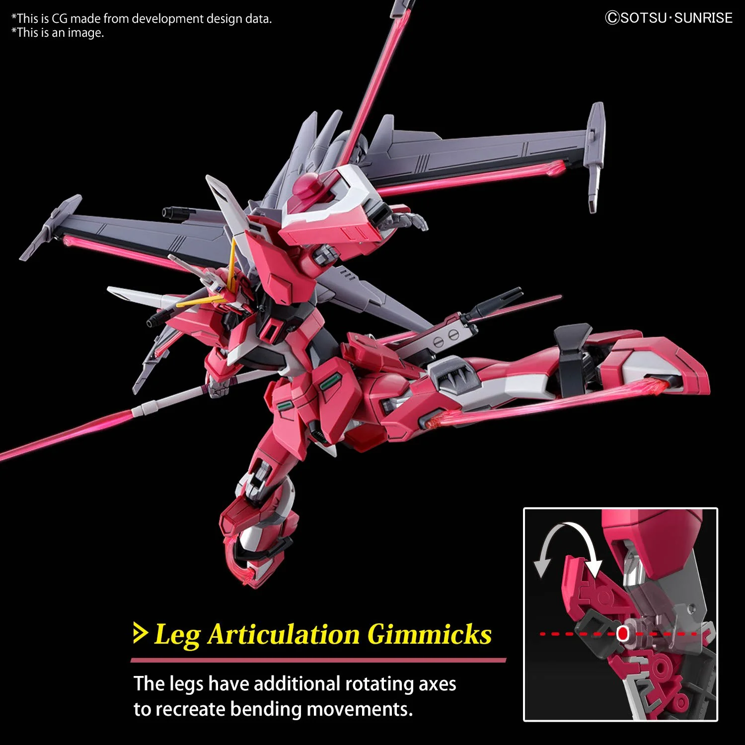 Bandai Hobby HG #251 INFINITE JUSTICE GUNDAM Type Ⅱ (2024)    1/144 - Image 7