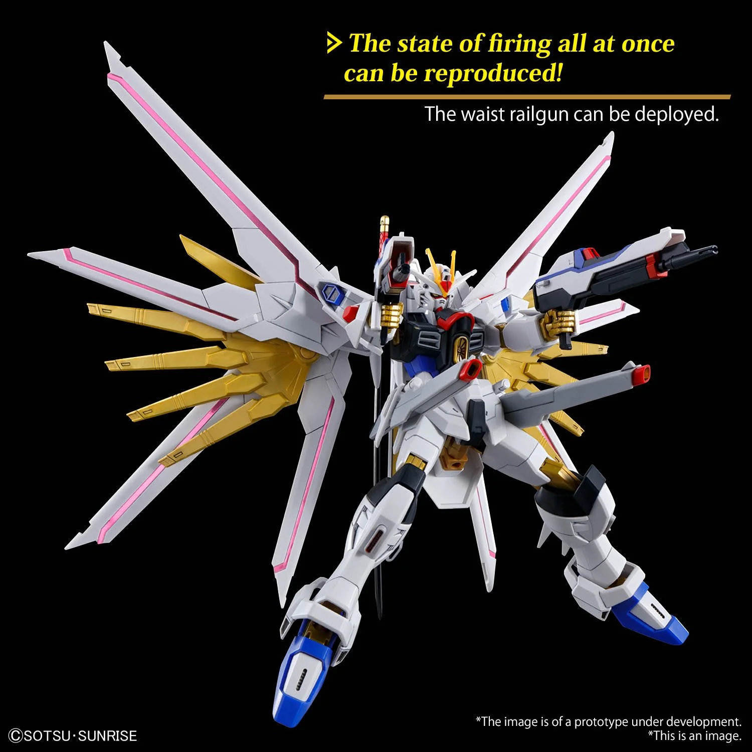 Bandai Hobby HGCE #250 1/144 MIGHTY STRIKE FREEDOM GUNDAM (2024) - Image 5
