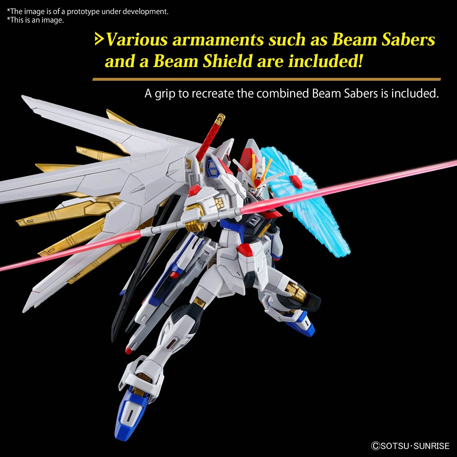 Bandai Hobby HGCE #250 1/144 MIGHTY STRIKE FREEDOM GUNDAM (2024) - Image 6