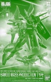 Bandai Hobby RE/100 1/100 BAWOO (MASS PRODUCTION TYPE) (2017)