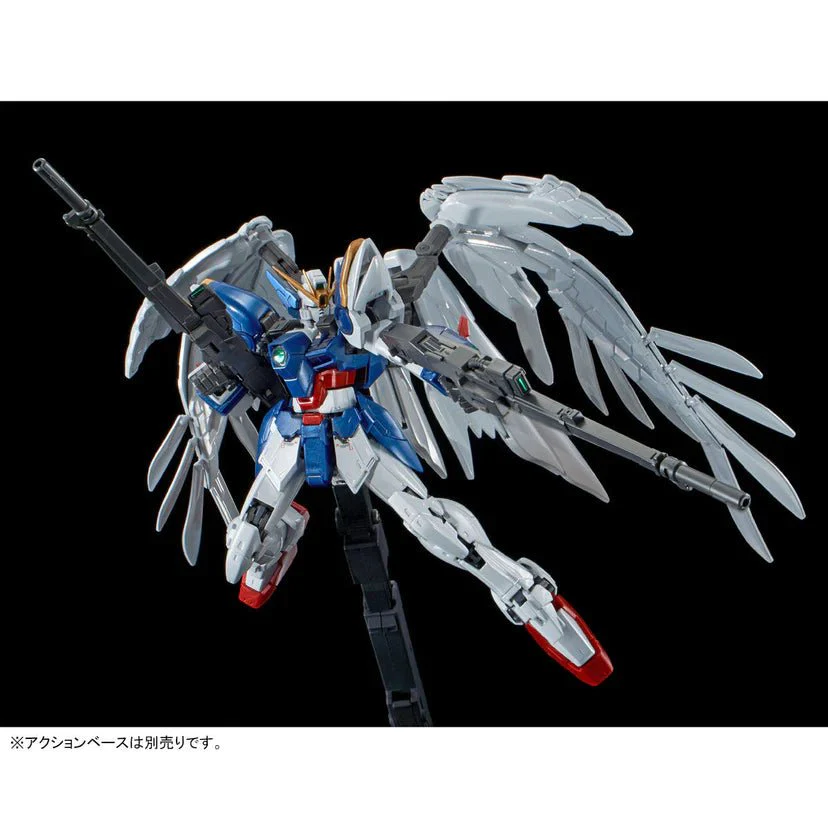 REAL GRADE (RG) 1/144 XXXG-00W0 WING GUNDAM ZERO EW & DREI ZWERG (TITANIUM FINISH) 1/144 - Image 4