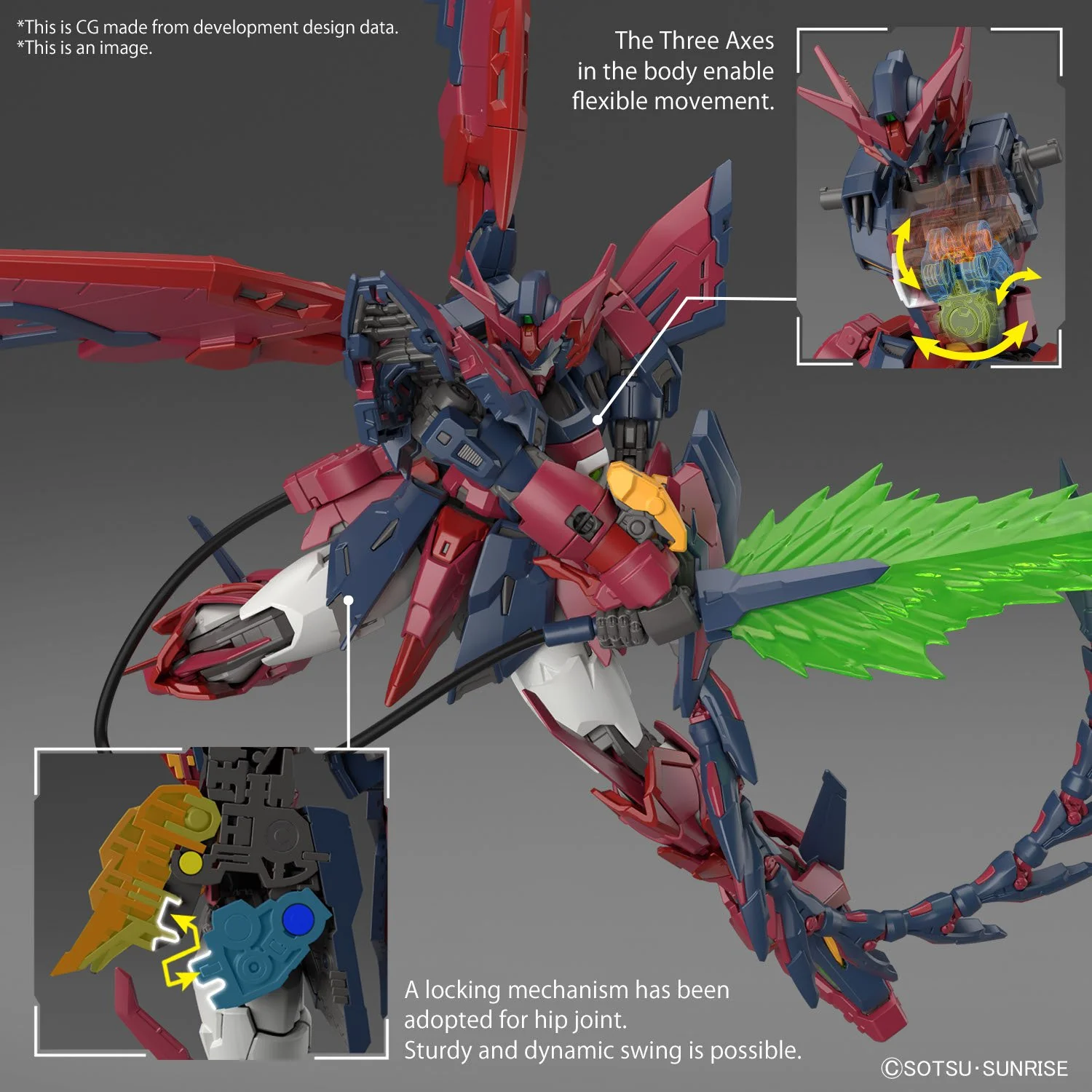 Bandai Hobby RG #38 GUNDAM EPYON (2023) 1/144 - Image 10