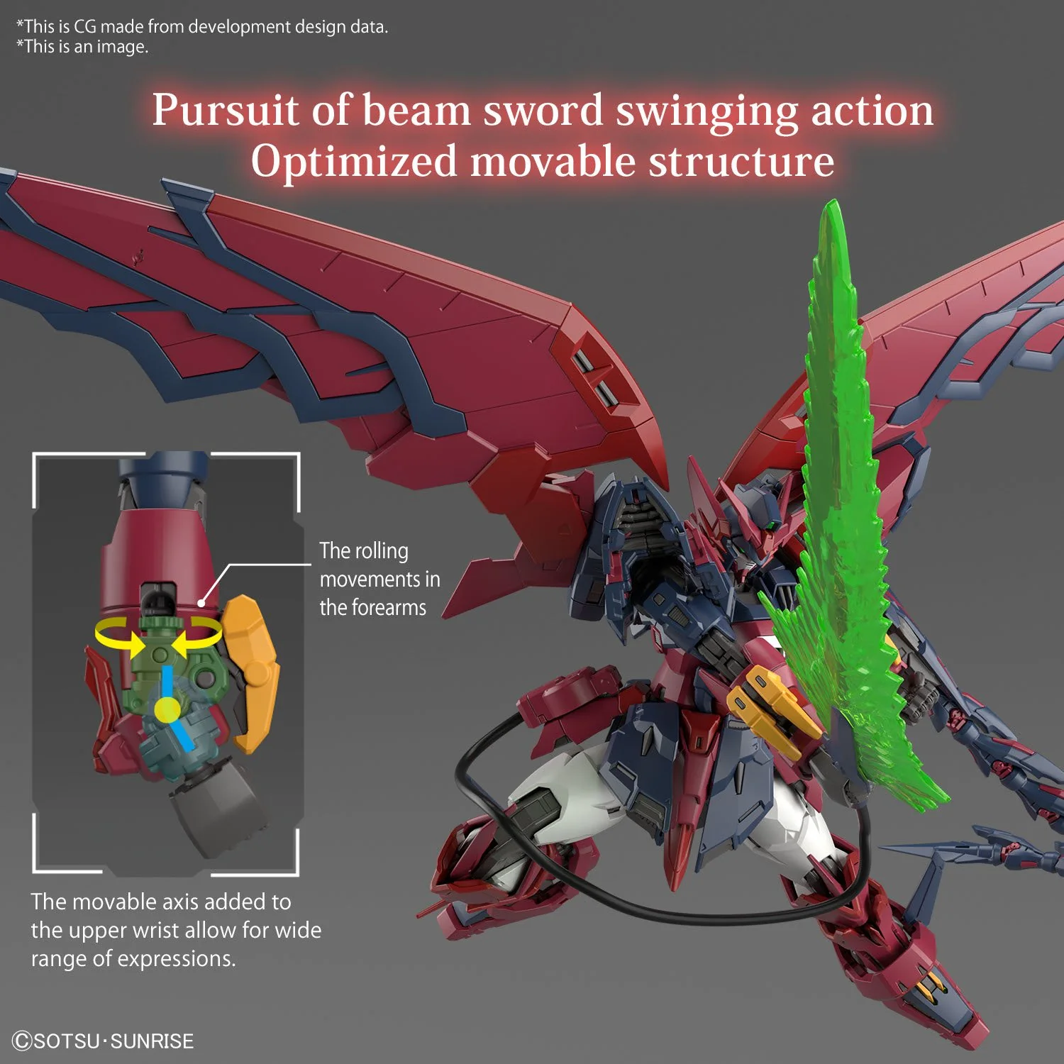 Bandai Hobby RG #38 GUNDAM EPYON (2023) 1/144 - Image 3