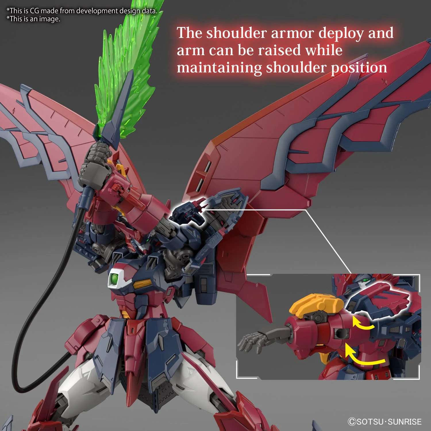Bandai Hobby RG #38 GUNDAM EPYON (2023) 1/144 - Image 5