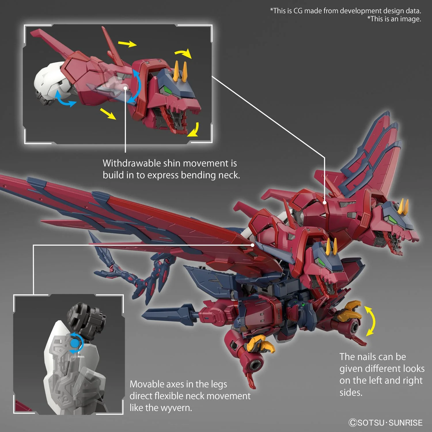 Bandai Hobby RG #38 GUNDAM EPYON (2023) 1/144 - Image 8