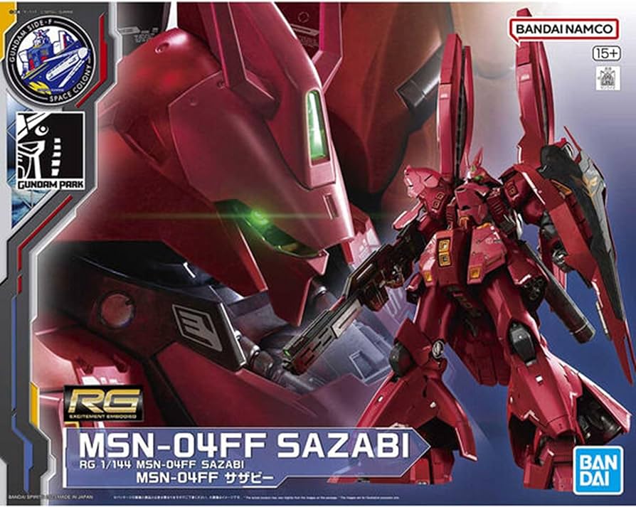 RG 1/144 MSN-04FF SAZABI(2023)  1/144