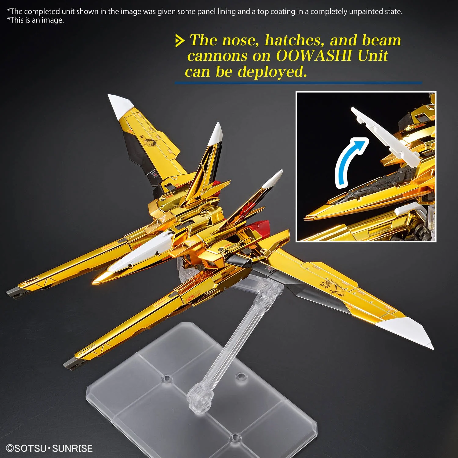 Bandai Hobby RG #41 AKATSUKI GUNDAM OOWASHI unit(2024) (Slightly Damaged Box, runner perfect condition)  1/144 - Image 16