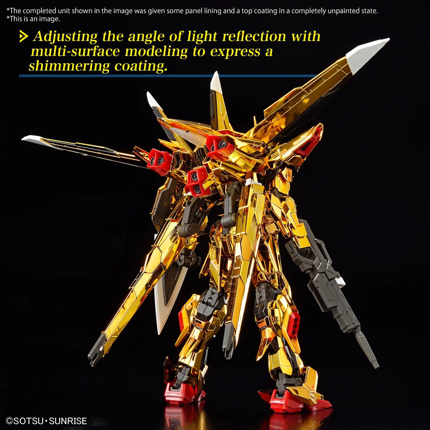 Bandai Hobby RG #41 AKATSUKI GUNDAM OOWASHI unit(2024) (Slightly Damaged Box, runner perfect condition)  1/144 - Image 17