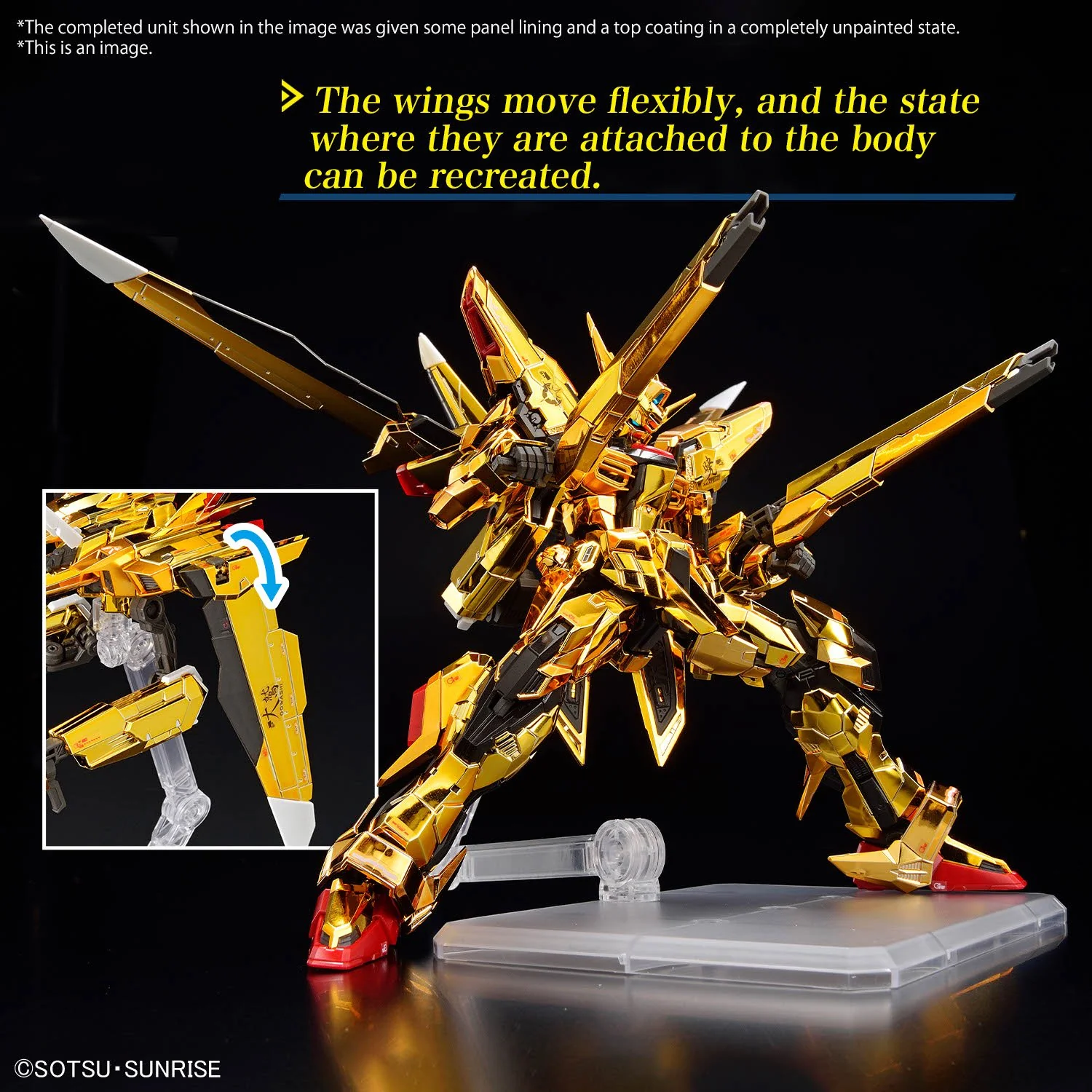 Bandai Hobby RG #41 AKATSUKI GUNDAM OOWASHI unit(2024) (Slightly Damaged Box, runner perfect condition)  1/144 - Image 20