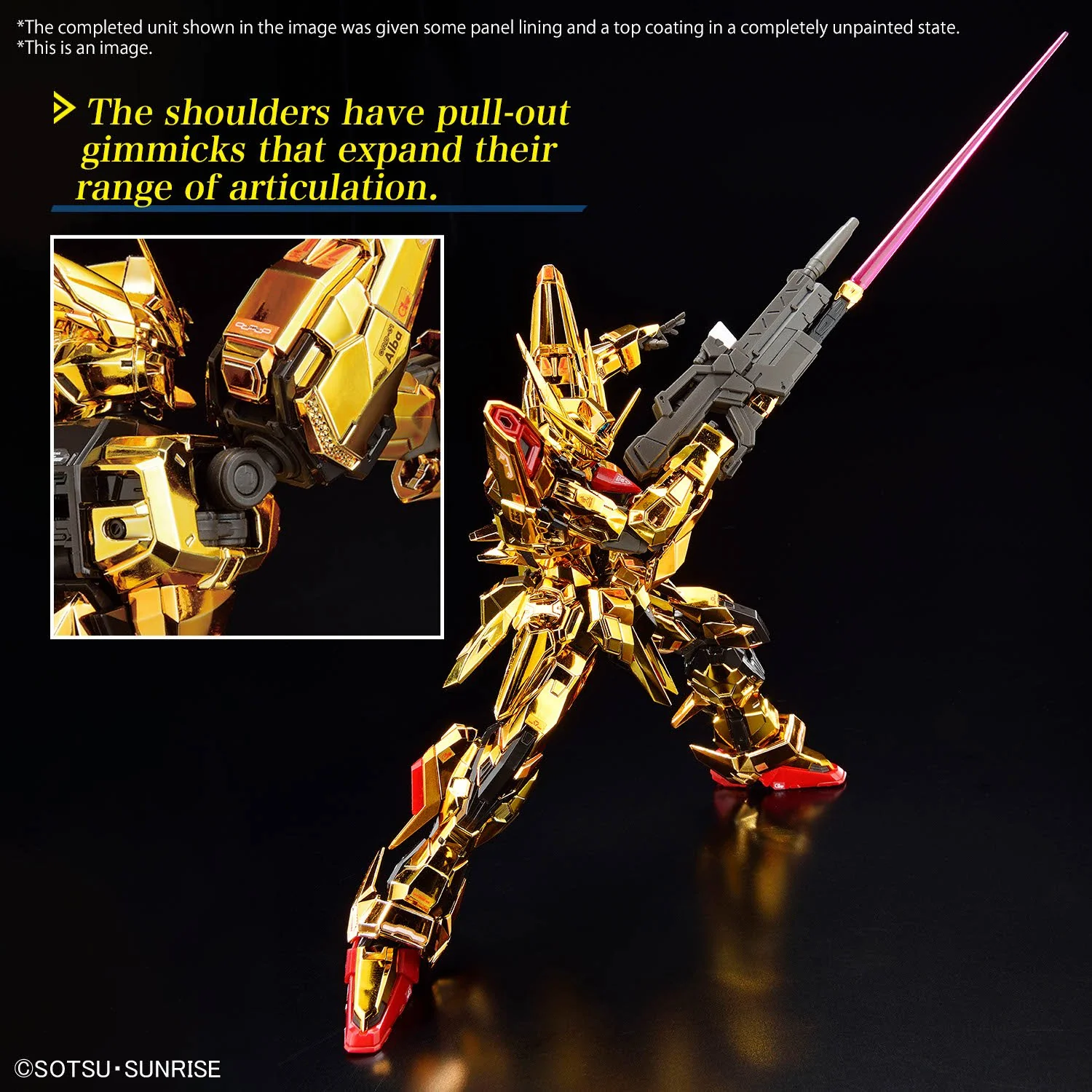 Bandai Hobby RG #41 AKATSUKI GUNDAM OOWASHI unit(2024) (Slightly Damaged Box, runner perfect condition)  1/144 - Image 21