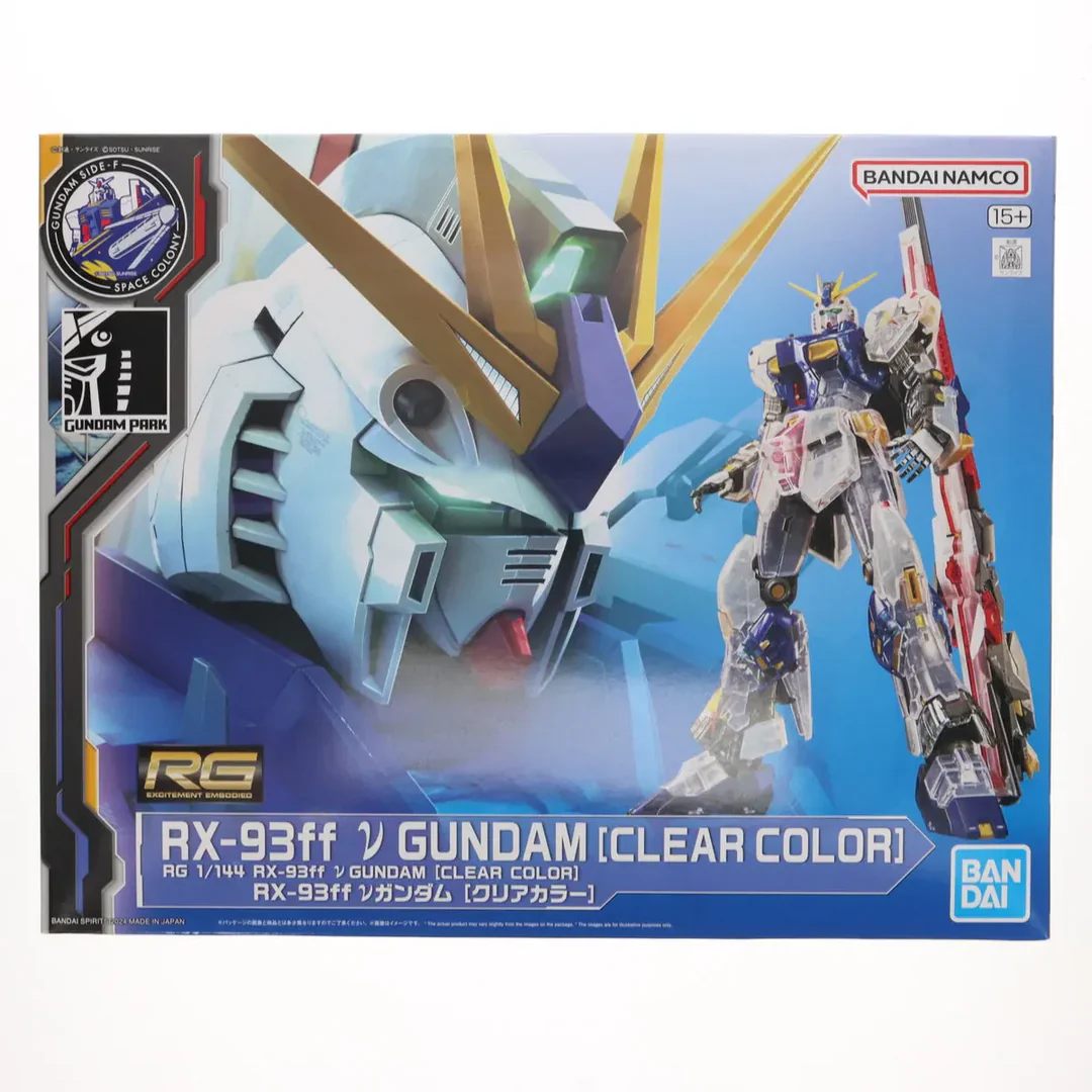 RG RX-93ff v Gundam (Clear Color)  1/144