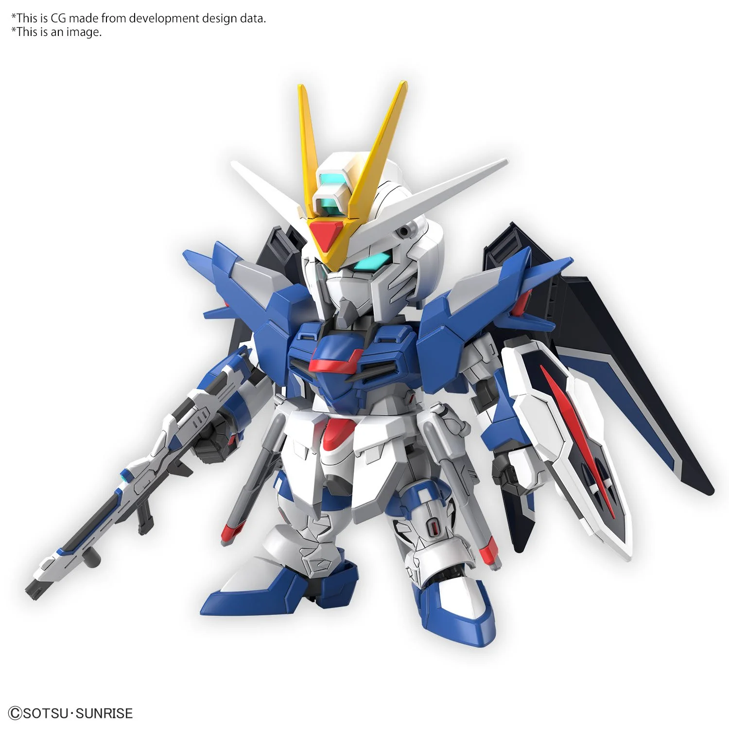 Bandai Hobby SD GUNDAM EX-STANDARD RISING FREEDOM GUNDAM - Image 7