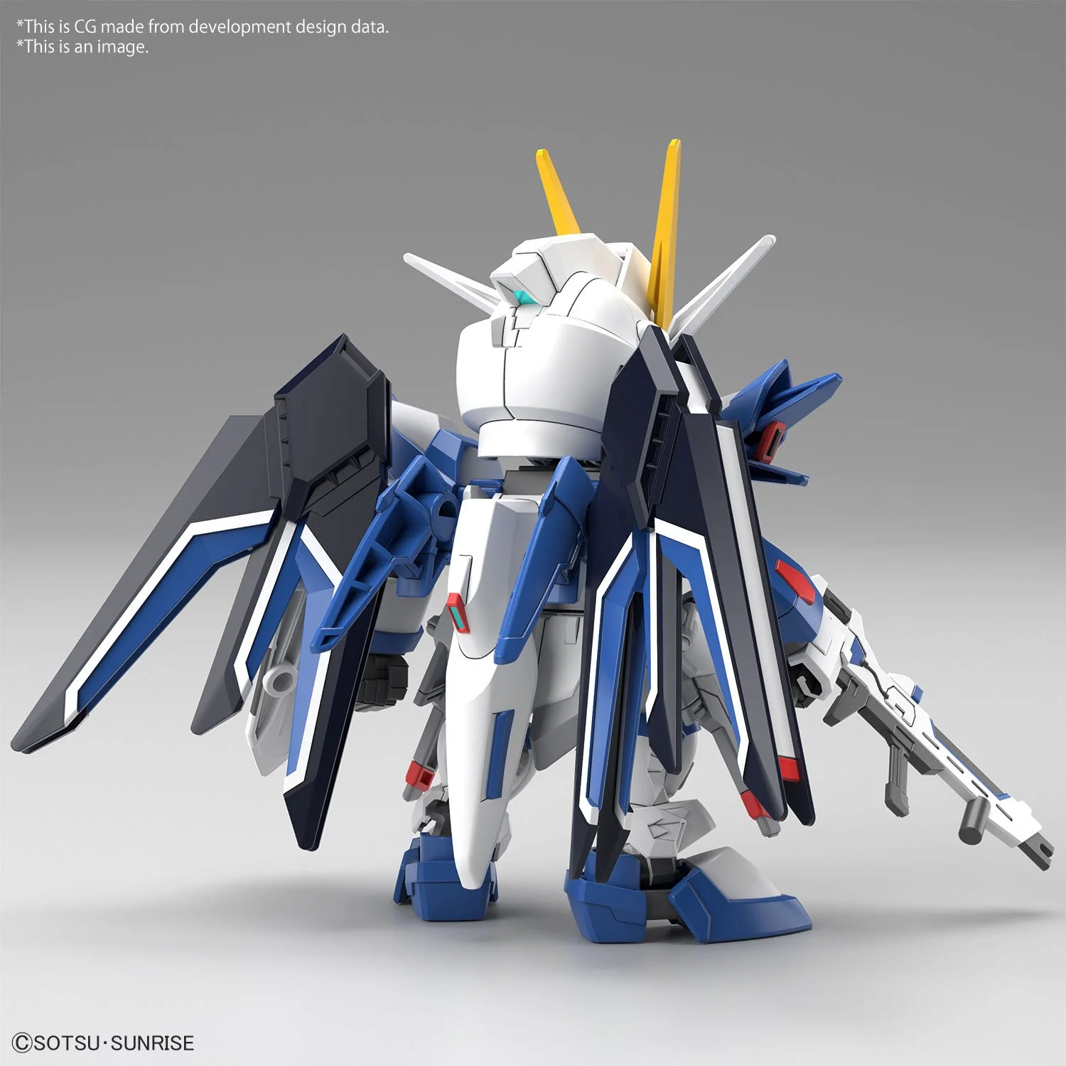 Bandai Hobby SD GUNDAM EX-STANDARD RISING FREEDOM GUNDAM - Image 8