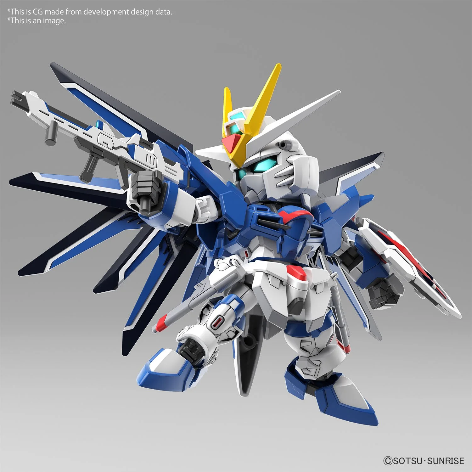 Bandai Hobby SD GUNDAM EX-STANDARD RISING FREEDOM GUNDAM - Image 9