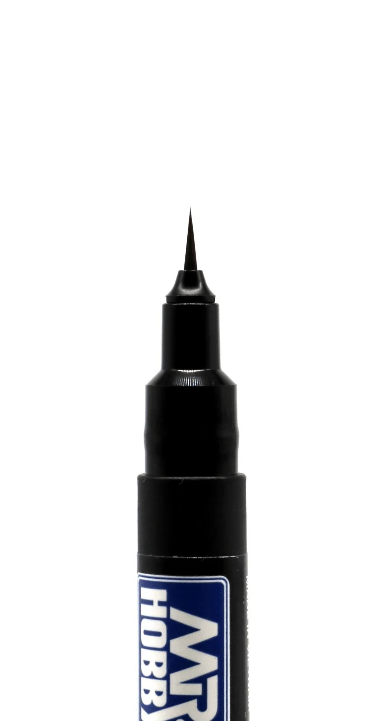 SUPER FINE TIP BRUSH PEN BLACK CM101 - Image 2