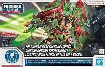 The Gundam Base Fukuoka Limited Unicorn Gundam Perfectibility (Destroy Mode) Final Battle Ver. GSF