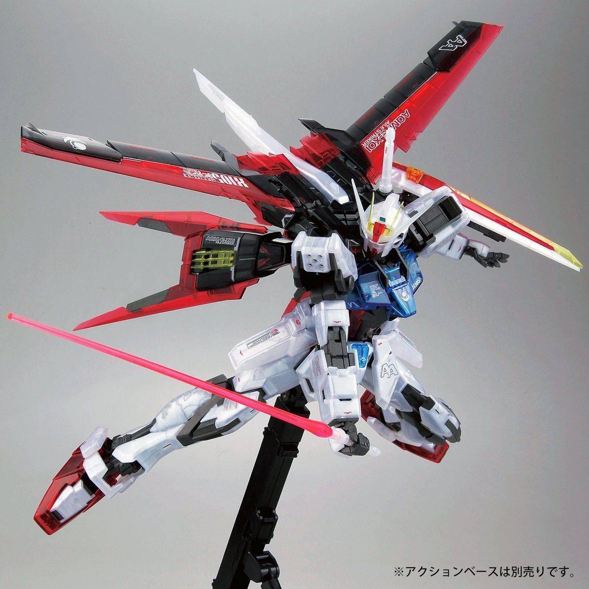 Bandai Hobby The Gundam Base limited Aile Strike Gundam Ver. RM(clear color) 1/100 - Image 5