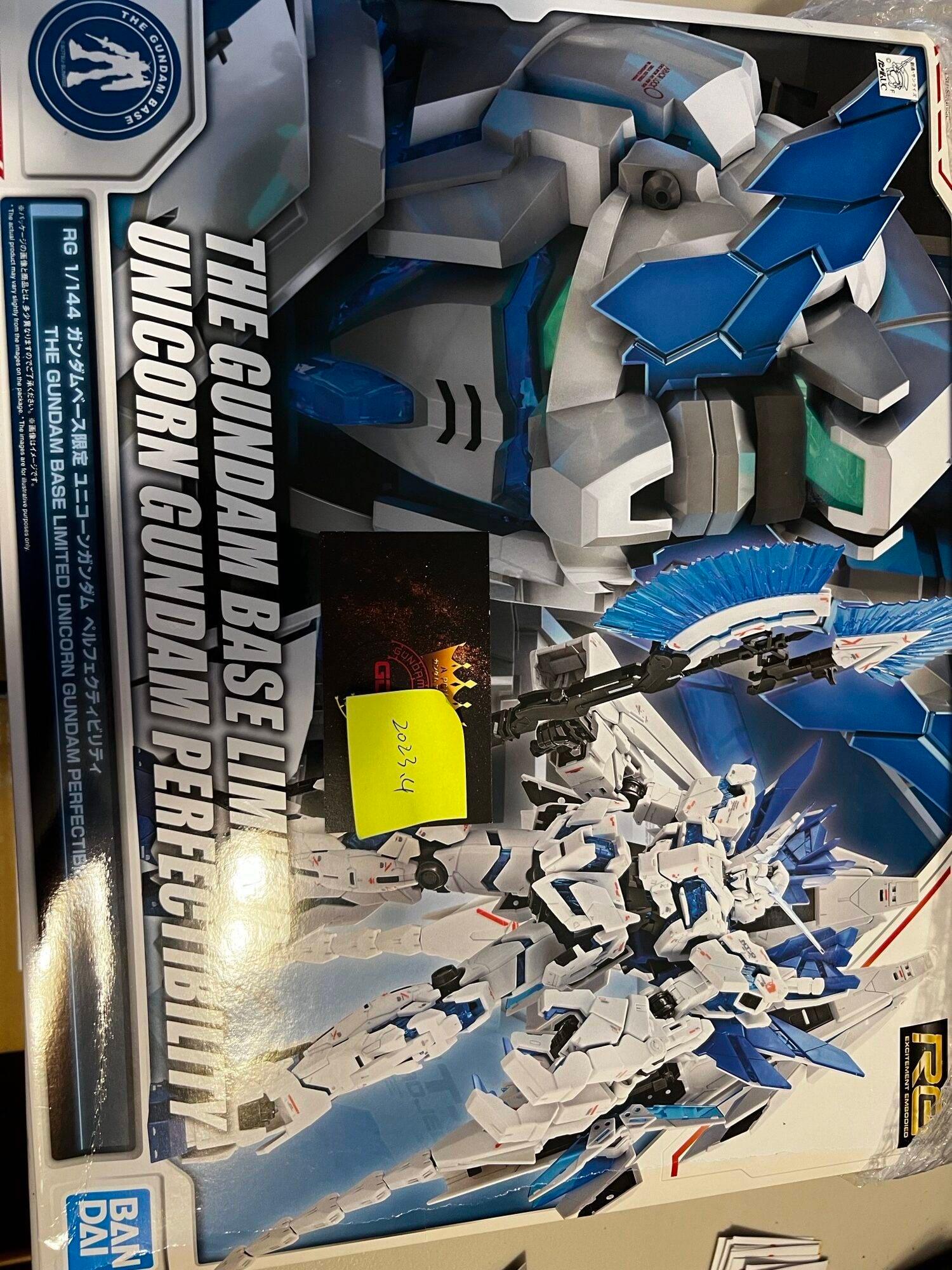 RG The Gundam Base Limited Unicorn Gundam Perfectibility 1/144 - Image 3