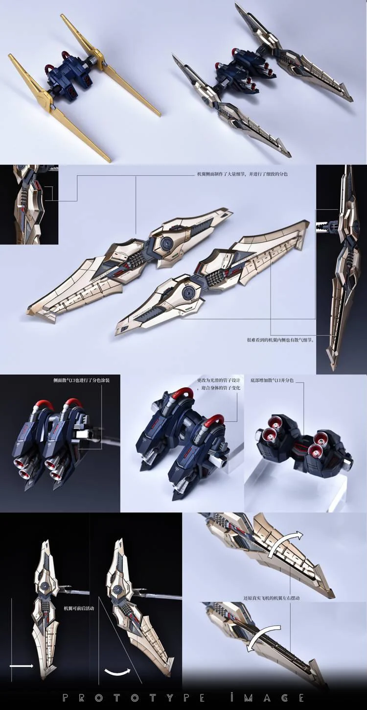 Bandai Hobby Yujiao Land Hyaku-Shiki GK parts - Image 7