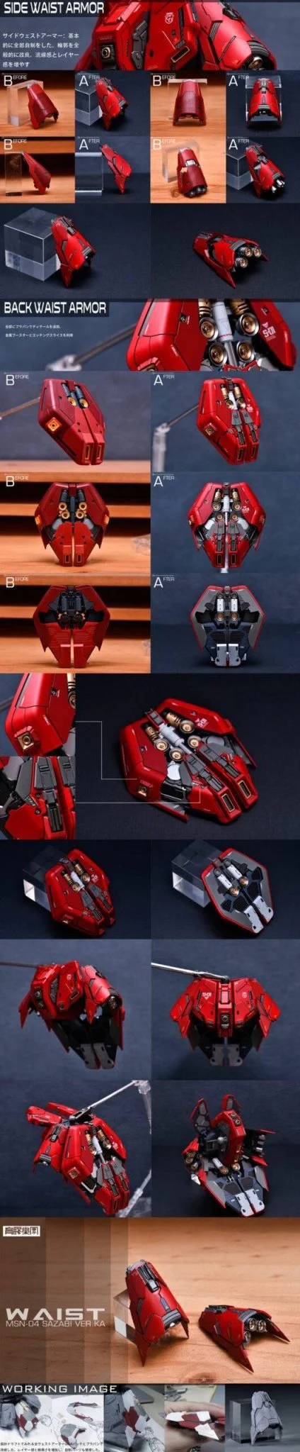 Bandai Hobby Yujiao Land Sazabi ver ka GK parts - Image 4