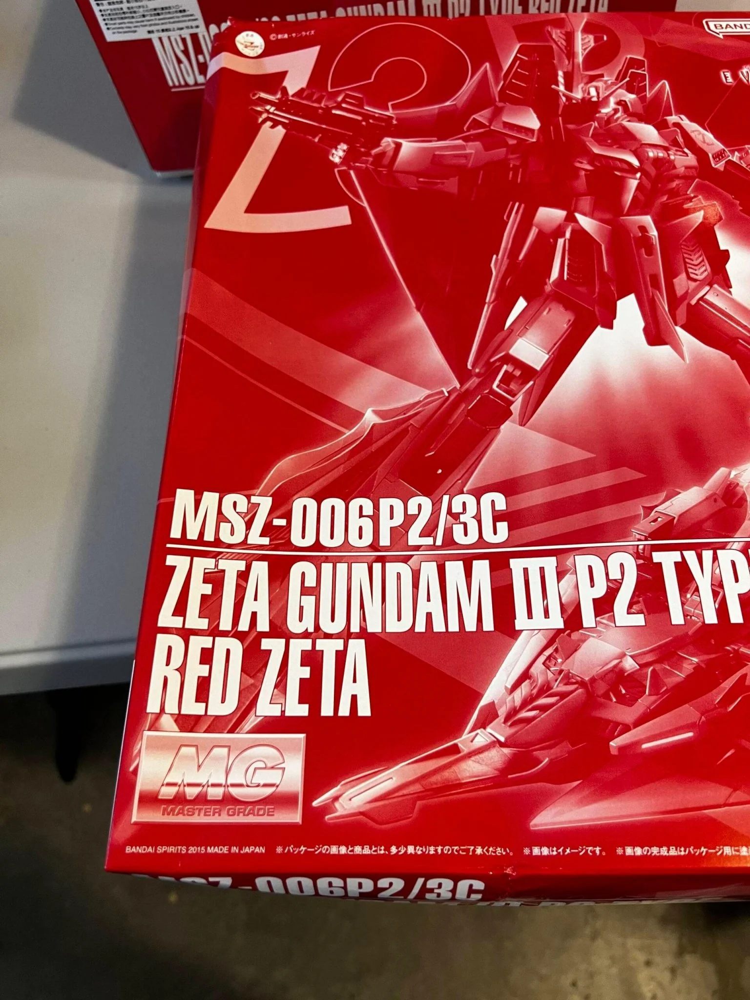 Bandai Hobby Zeta Gundam III P2 Type Red Zeta 1/100 - Image 7